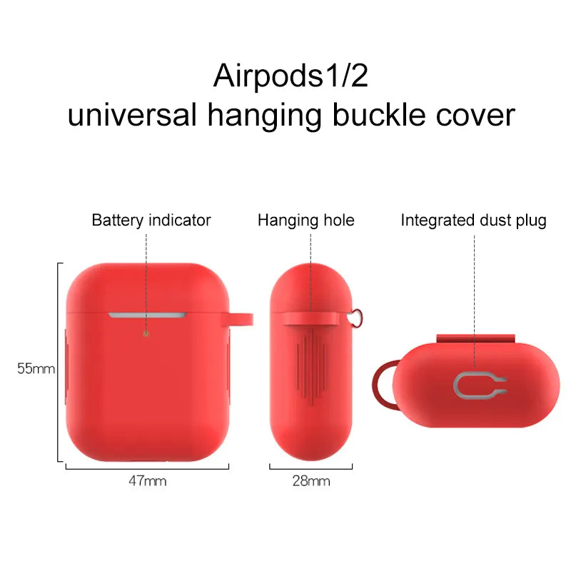 Silicone Earphone Cases For Airpods