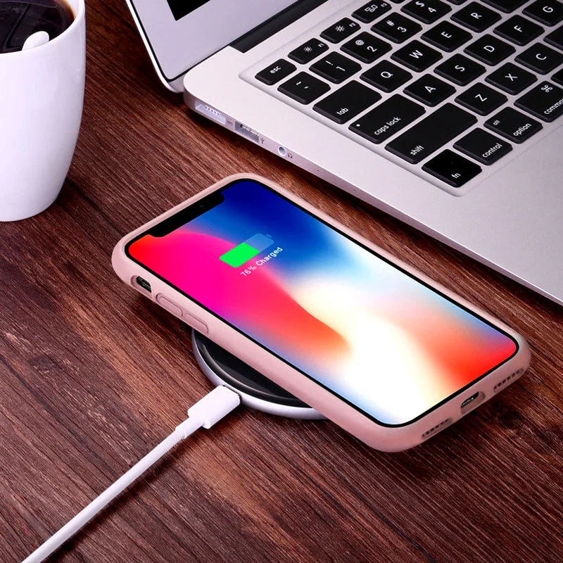 Luxury Original Silicone Case for Apple iPhone